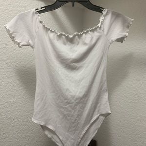 off the shoulder bodysuit